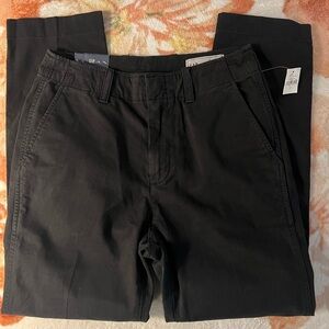 GAP Women's Black Straight Leg Pants